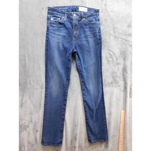 Adriano Goldschmied Jeans Womens 26 Blue High-Rise Slim Straight Japan Fabric